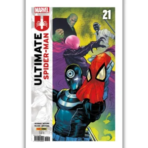 Portada Cómic ultimate spiderman 21