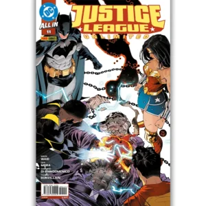 Portada Cómic all in justice league unlimited 11