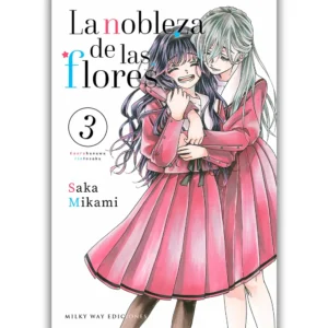 Portada Manga la nobleza de las flores 3