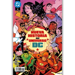 Portada Cómic nueva historia del universo dc 02