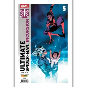 Portada Cómic ultimate spider man. incursion 05 de 05