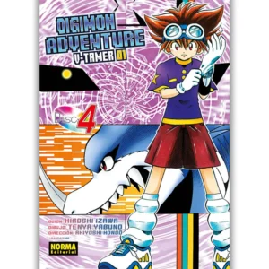 Portada Manga digimon adventure v tamer 4