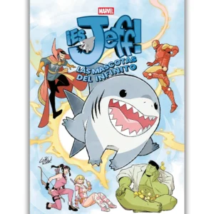Portada Cómic ¡es jeff! y las mascotas del infinito