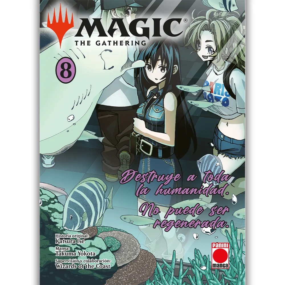 Portada Manga magic: the gathering 08