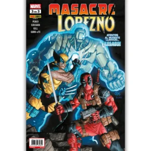 Portada Cómic masacre lobezno 03 de 03