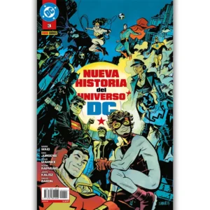Portada Cómic nueva historia del universo dc 03