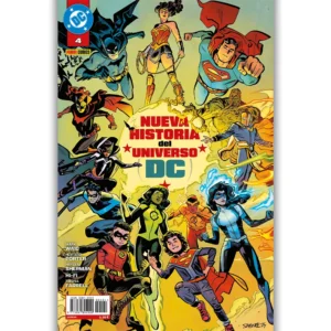 Portada Cómic nueva historia del universo dc 04