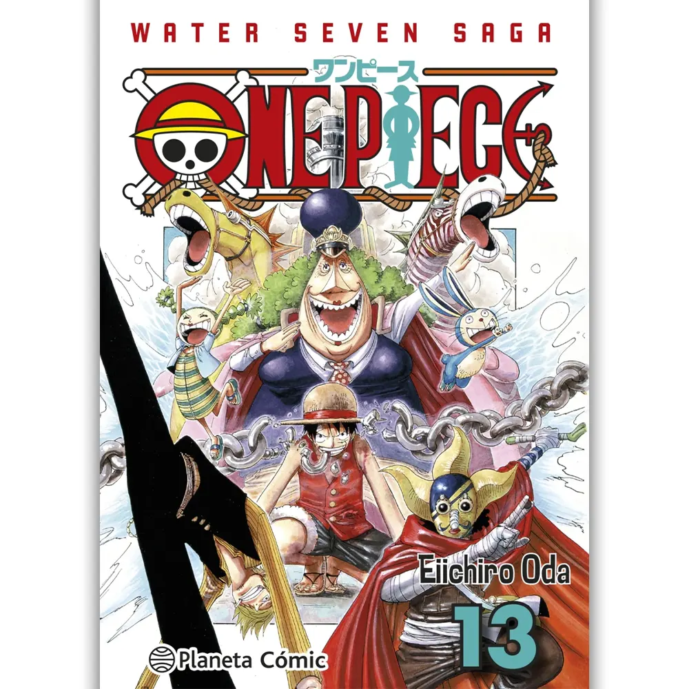 Portada Manga one piece no 13 (3 en 1)