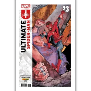 Portada Cómic ultimate spiderman 23