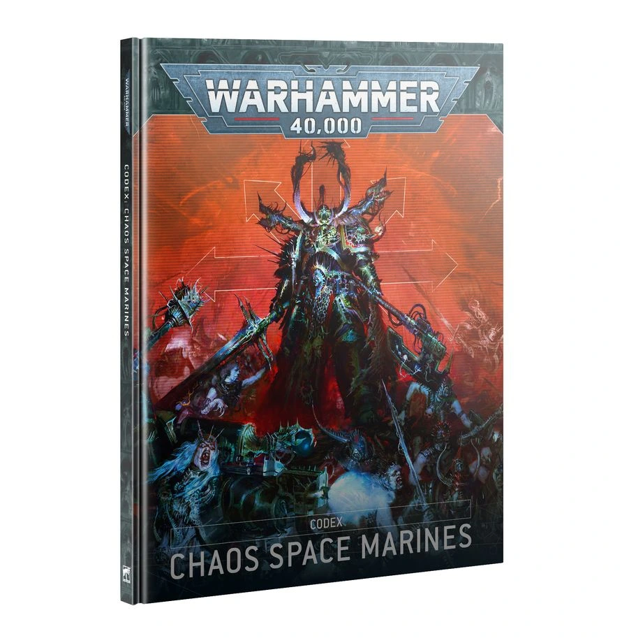 warhammer 40k: codex marines espaciales del caos (libro de reglas en español)