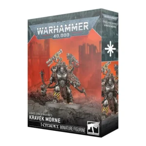 Portada warhammer 40.000: chaos space marines kravek morne