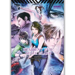 Portada Manga resident evil death island ed. cartone