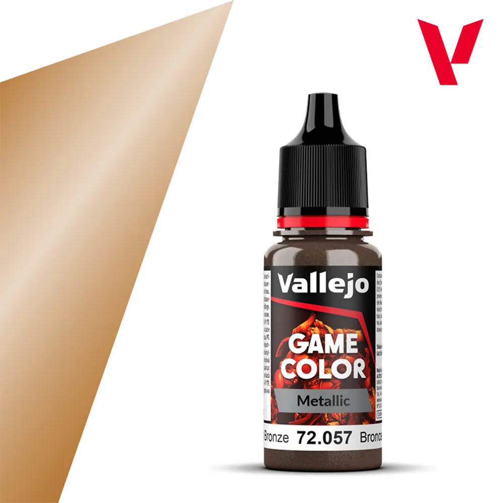 Portada pintura vallejo: game color 6 bronce 18 ml 72057