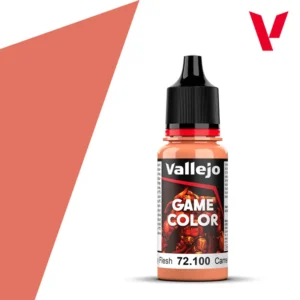Portada pintura vallejo: game color 6 carne rosa 18 ml 72100