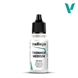 Portada pintura vallejo: model color 6 diluyente 18 ml 70524