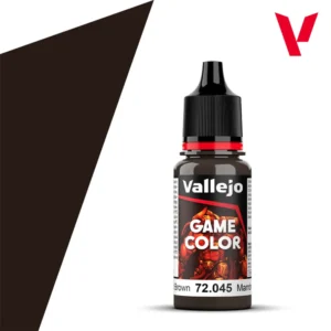 Portada pintura vallejo: game color 6 marrón carbonizado 18 ml 72045