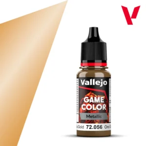 Portada pintura vallejo: game color 6 oro glorioso 18 ml 72056