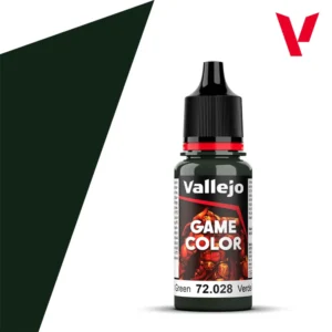 Portada pintura vallejo: game color 6 verde oscuro 18 ml 72028