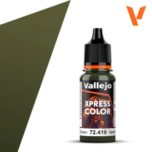 Portada pintura vallejo: game color verde plaga 18 ml 72419