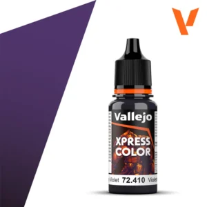 Portada pintura vallejo: game color 6 violeta tenebroso 18 ml 72410