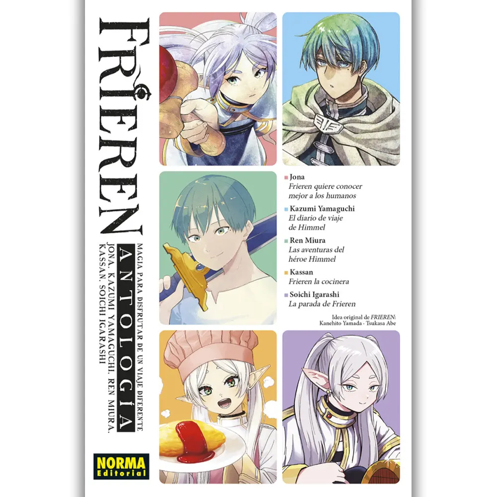 Portada Manga antologia frieren