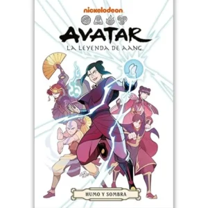 Portada Cómic avatar 04 la leyenda de aang. humo y sombra