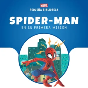 Portada Cómic pequeña biblioteca disney spideman en su primera misión
