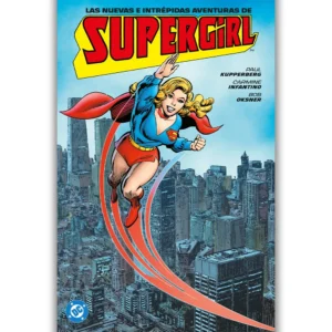 Portada Cómic archivos dc. las nuevas e intrepidas aventuras de supergirl