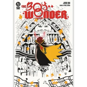 Portada Cómic dc black label. the boy wonder