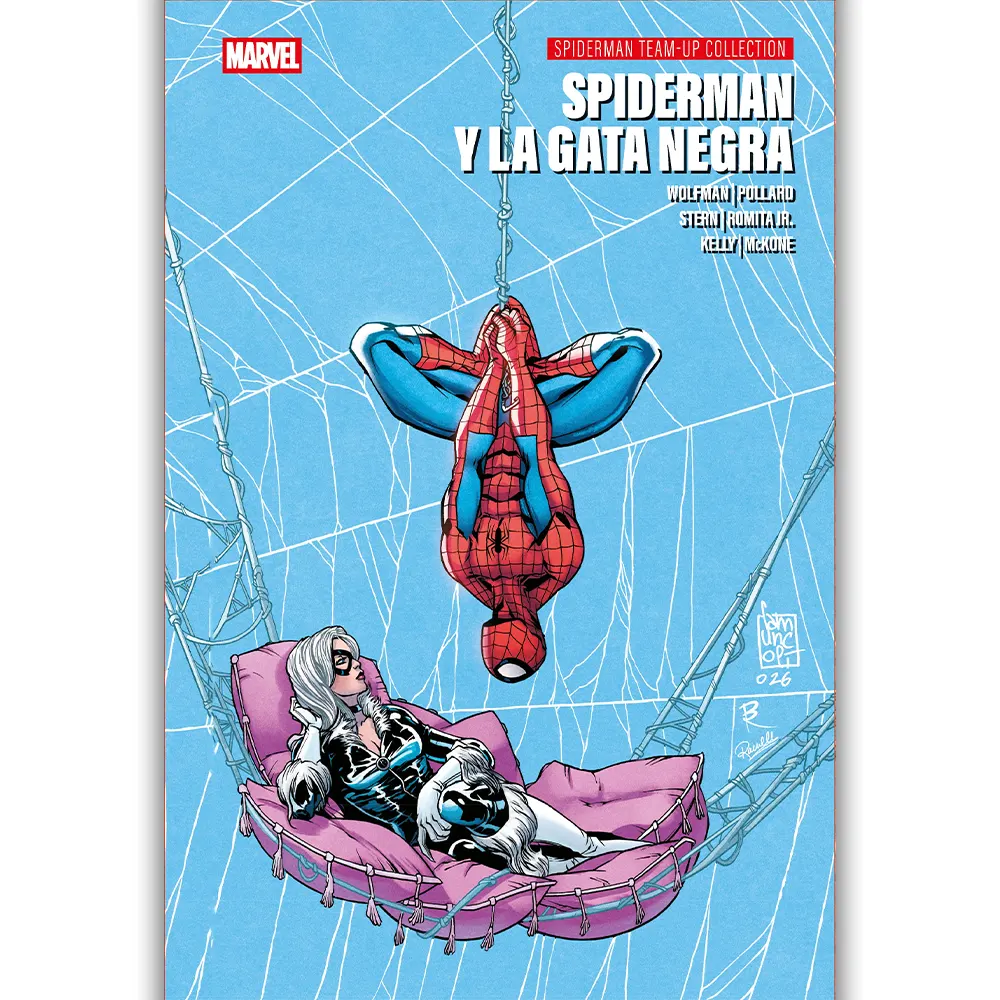 Portada Cómic spiderman team up collection: spiderman y la gata negra