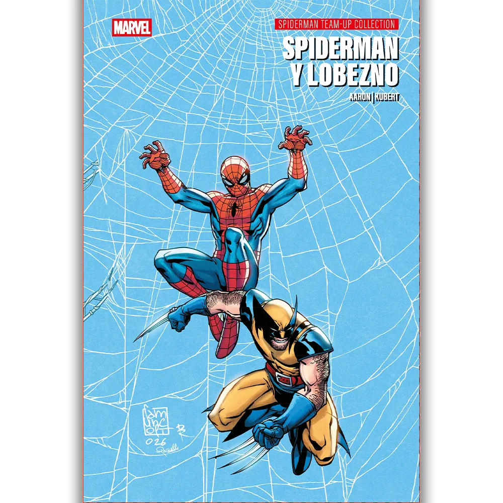 Portada Cómic spiderman team up collection: spiderman y lobezno