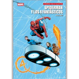 Portada Cómic spiderman team up collection: spiderman y los 4 fantasticos