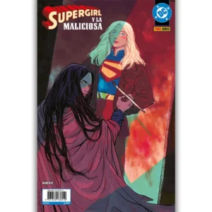 Portada Cómic supergirl y la maliciosa