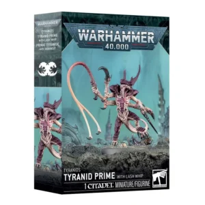 Portada warhammer 40.000: tiránidos tiránido primus con látigo orgánico