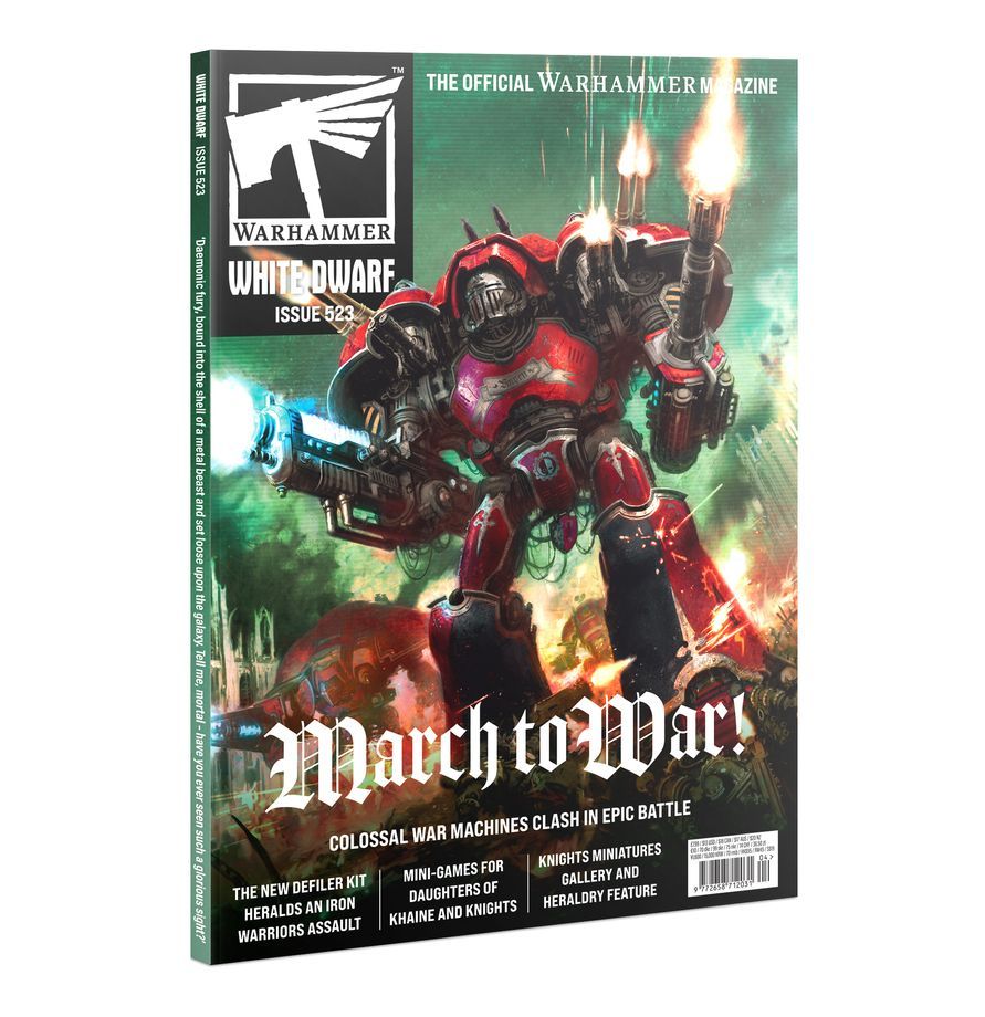warhammer revista oficial: white dwarf 523 (abril 2026) (inglés)