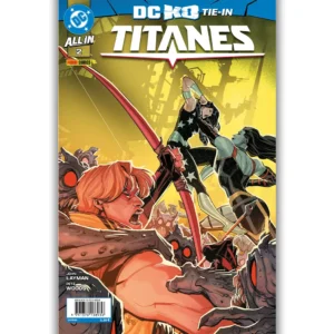 Portada Cómic dc k.o: titanes 02