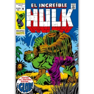 Portada Cómic biblioteca marvel 129. el increible hulk 09