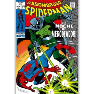 Portada Cómic biblioteca marvel 131. el asombroso spiderman 17