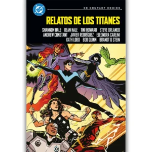 Portada Cómic dc compact relatos de los titanes