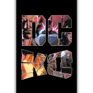 Portada Cómic dc k.o. 04 (portada alternativa con acetato )