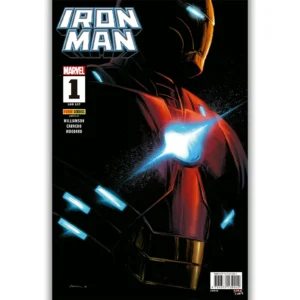 Portada Cómic iron man 01 (portada carmen carnero)