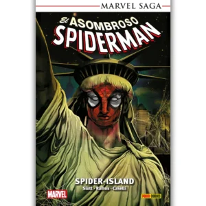 Portada Cómic marvel saga tpb. el asombroso spiderman 34. spider island