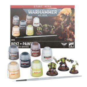 warhammer 40.000: marines espaciales marines infernus + pinturas (copia)