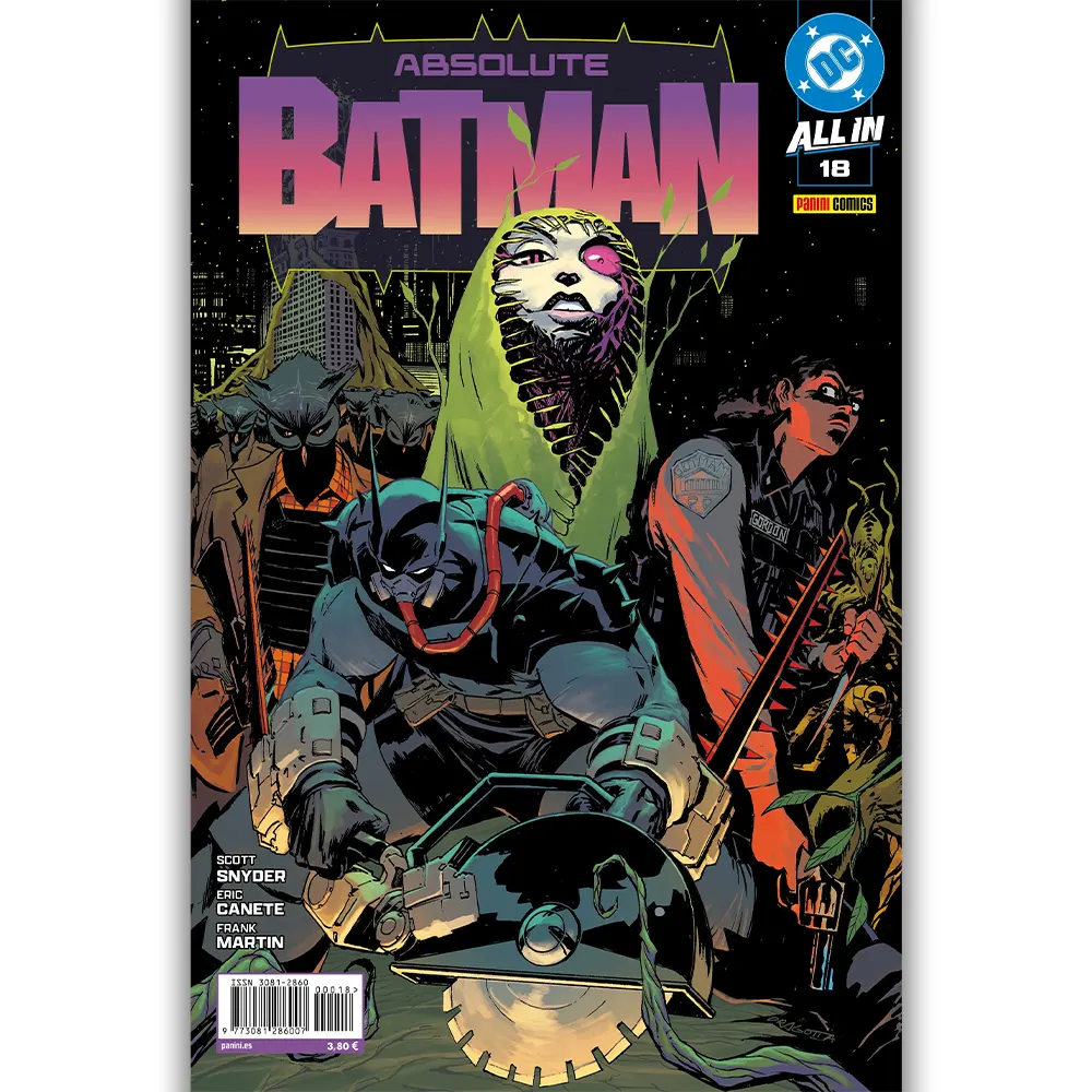 Portada Cómic absolute batman 18