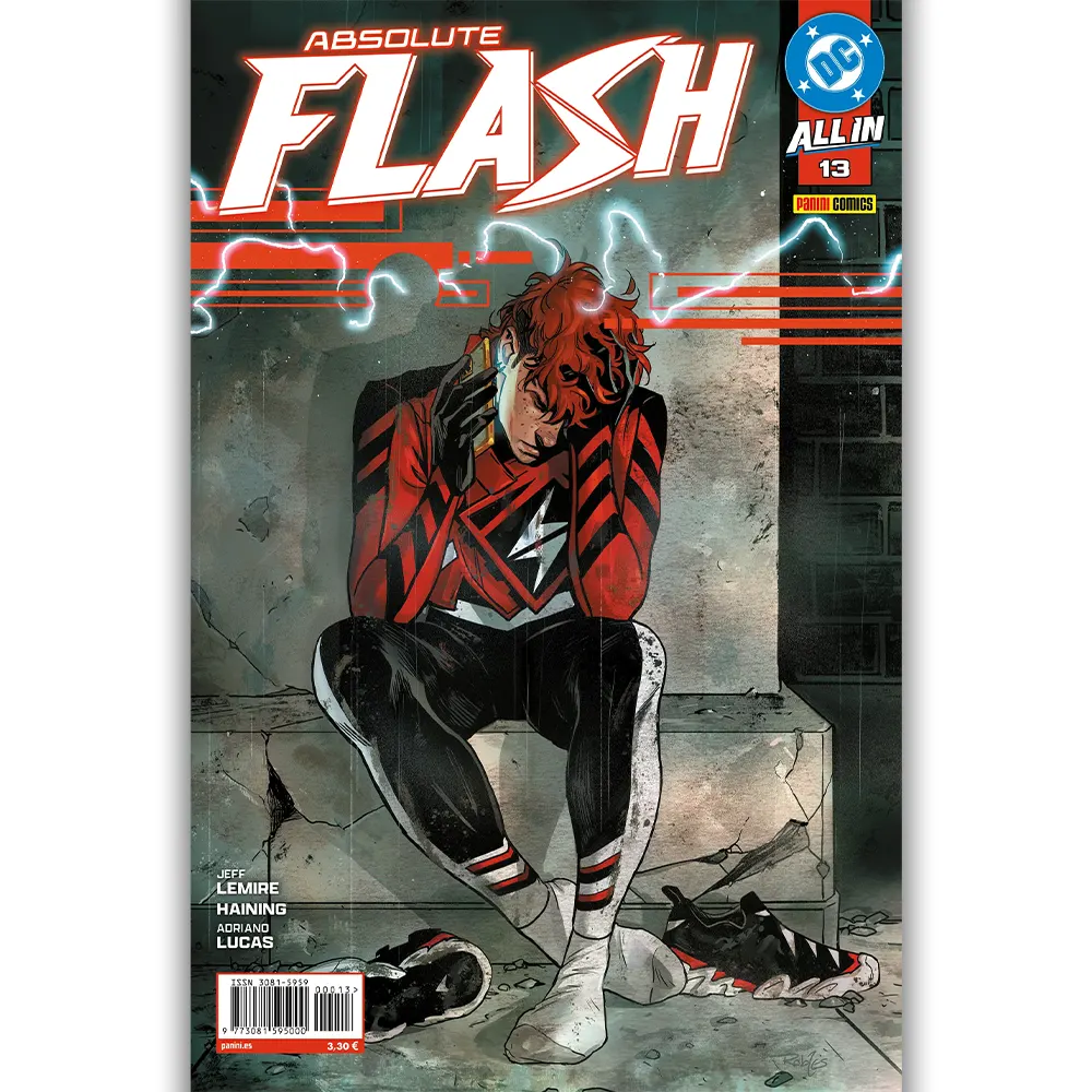 Portada Cómic absolute flash 13