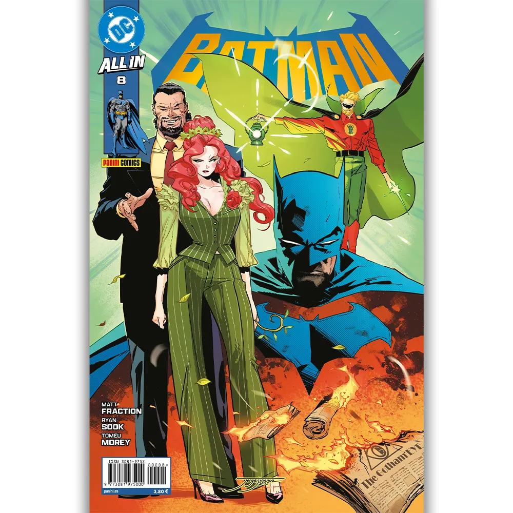 Portada Cómic all in batman 08