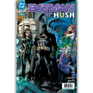 Portada Cómic all in batman: hush ii 06 (portada triple jim lee)