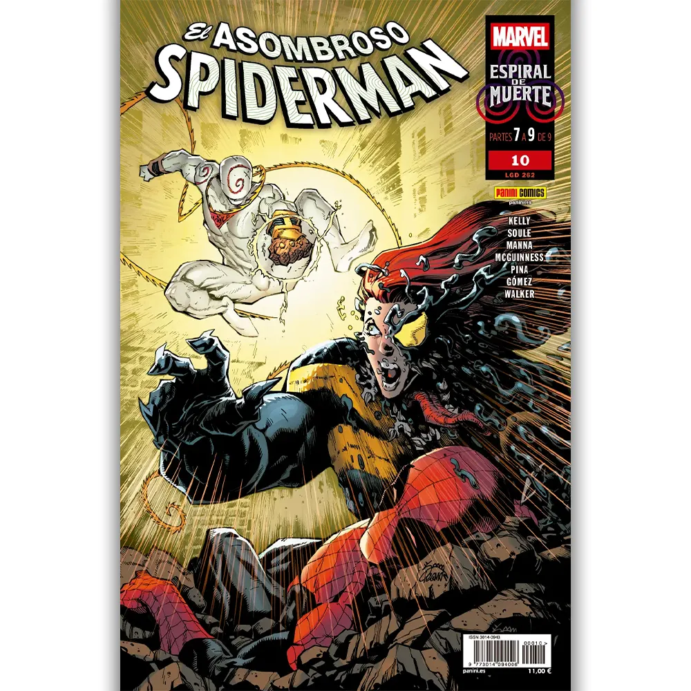 Portada Cómic el asombroso spiderman 10