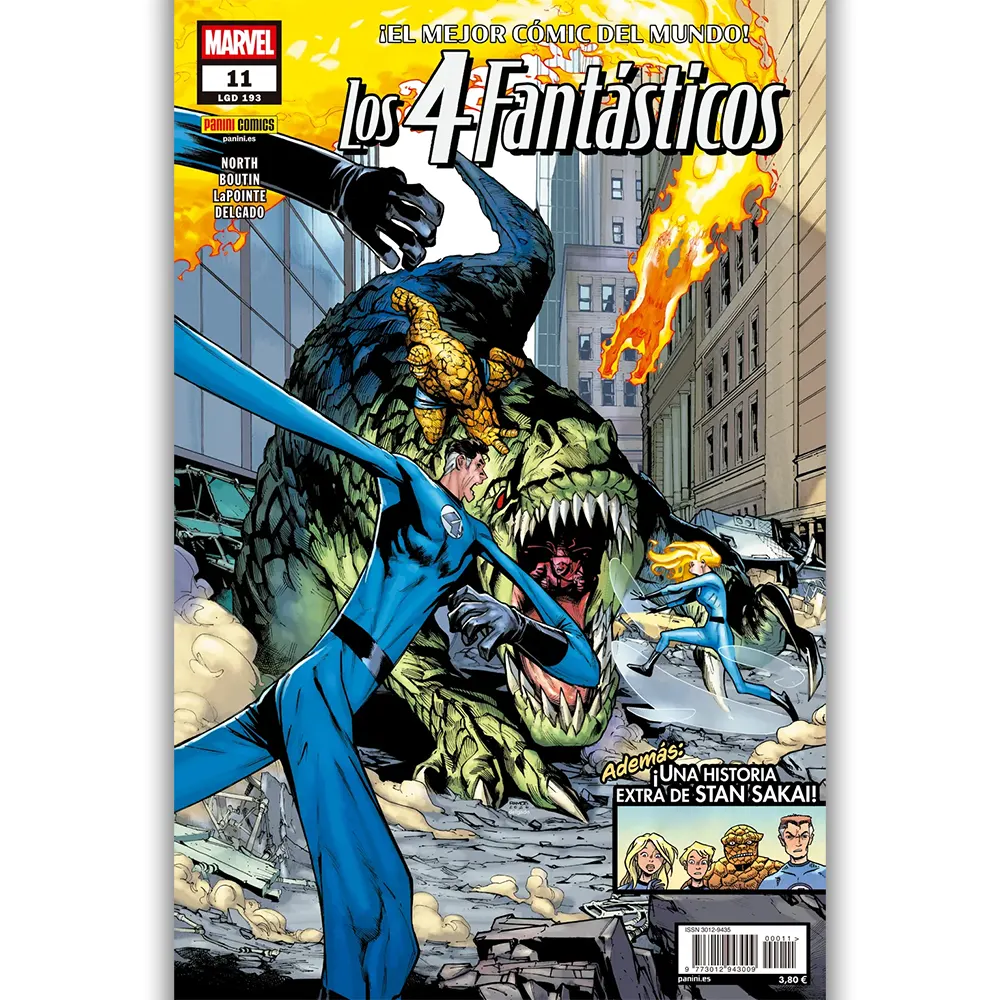Portada Cómic los 4 fantasticos 11 (193)