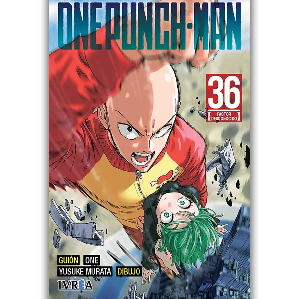 Portada Manga one punch man 36